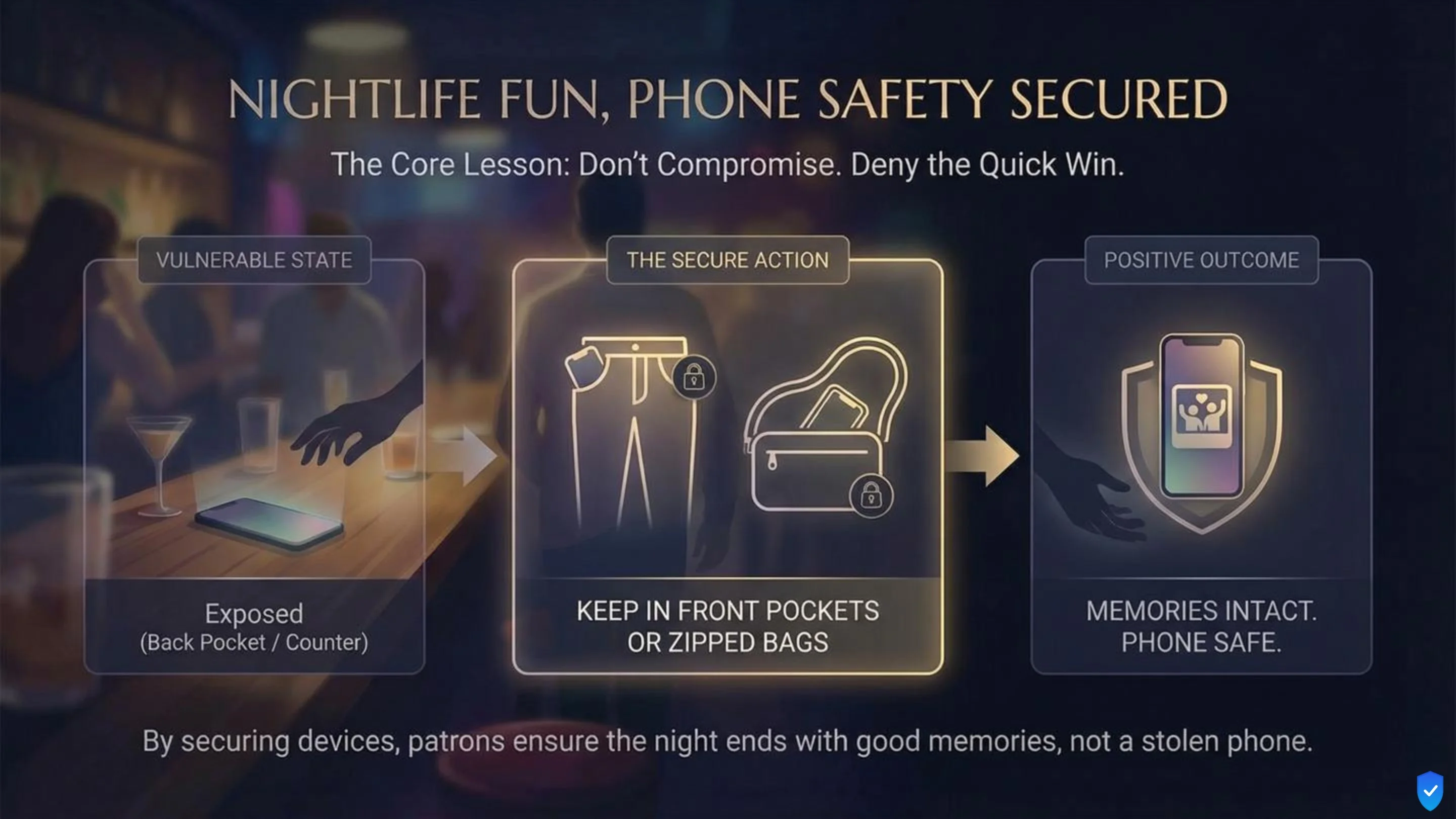 Nightlife phone safety, slide 6 of 6