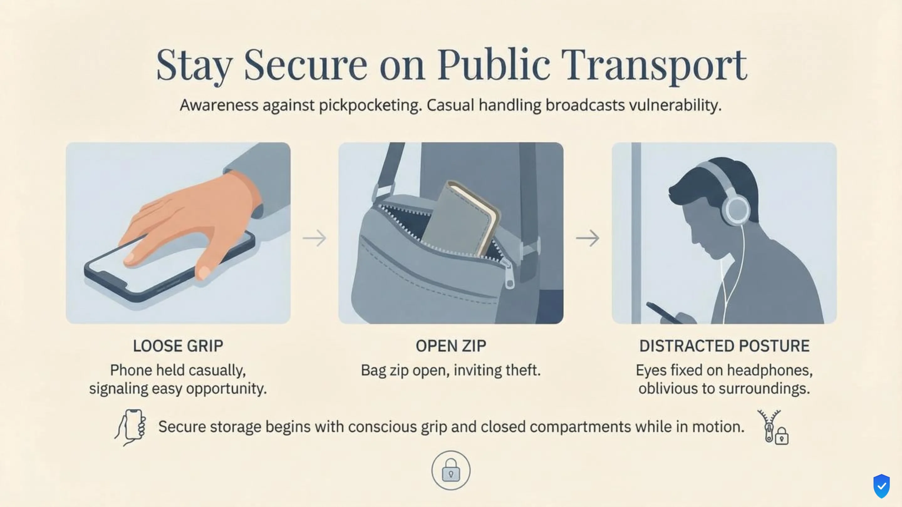 Staying secure on public transport, slide 2 of 8