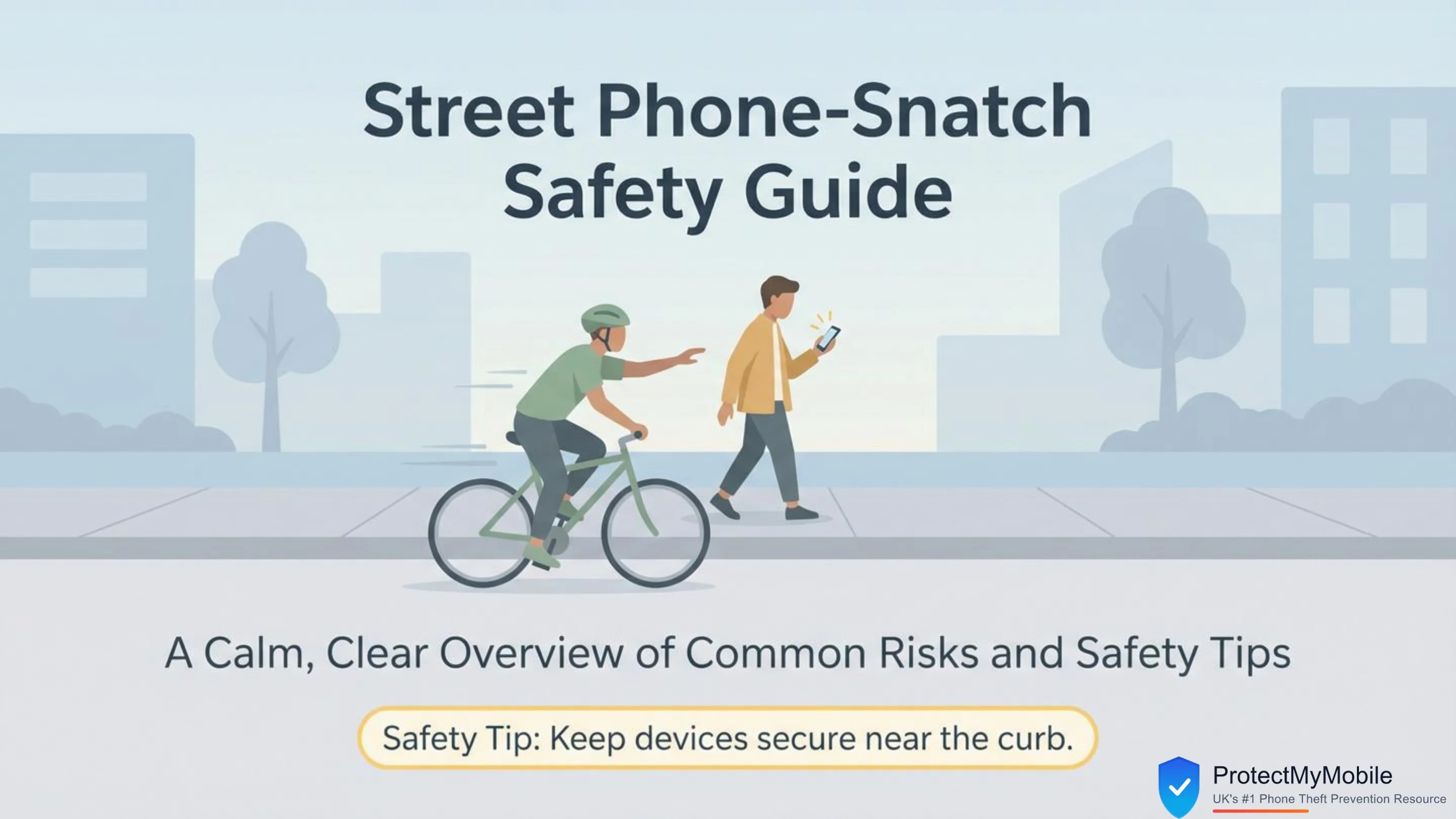 Street phone-snatch safety, slide 1 of 7